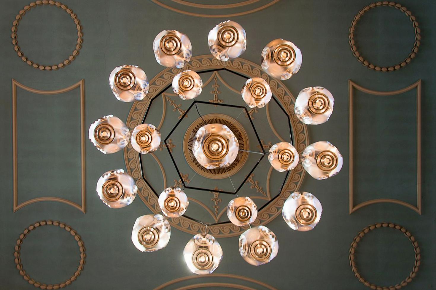 Ornate ceiling design